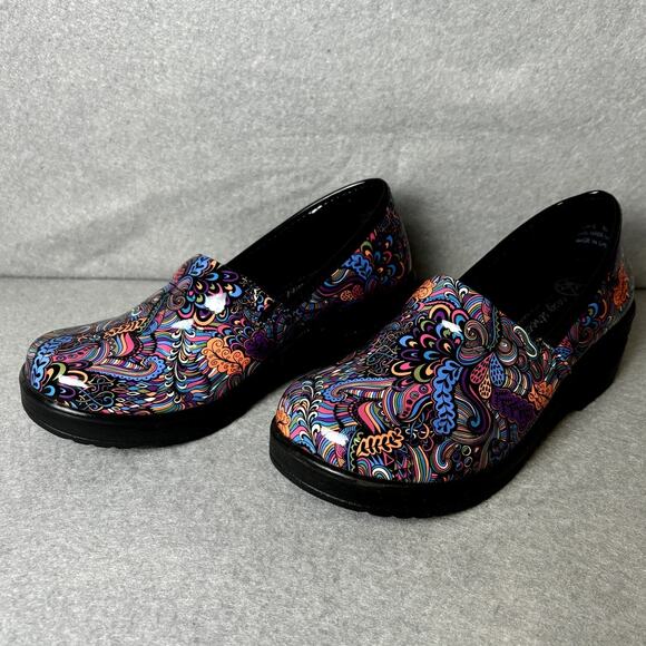 Easy Works by Easy Street Tiffany Medical Dental Chef Baker Clog New Size 6 - Picture 3 of 7